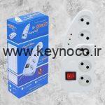 چندراهی برق و محافظ ولتاژ تکسان مدل TS-110