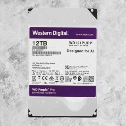 هارددیسک اینترنال وسترن دیجیتال مدل Purple WD121PURZ ظرفیت 12 ترابایت